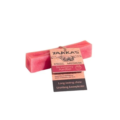 yak cheese strawberry flavoured